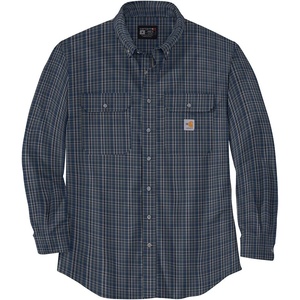 image:imageCarhartt Mens 104507 FlameResistant Force Rugged Flex LooseDark BlueNavy