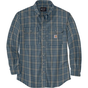 image:imageCarhartt Mens 104507 FlameResistant Force Rugged Flex LooseStorm BlueShadow