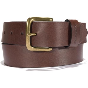 image:imageCarhartt Mens Bridle Leather Classic Buckle and Scratchless BeltsBrown