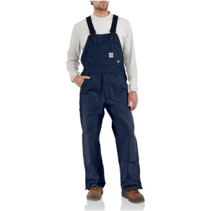 image:imageCarhartt Mens FR Duck Bib OverallDark Navy