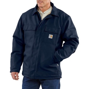 image:imageCarhartt Mens FR Duck Traditional CoatDark Navy
