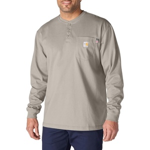 image:imageCarhartt Mens FR Force Dearborn Loose LS HenleyAsphalt