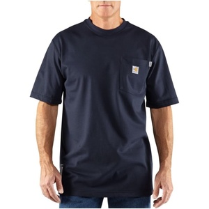 image:imageCarhartt Mens FR Force Dearborn Loose TShirtDark Navy