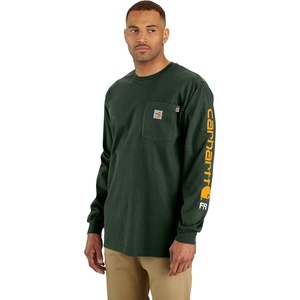 image:imageCarhartt Mens FR Force Irvine Loose LS Logo TShirtMountain View
