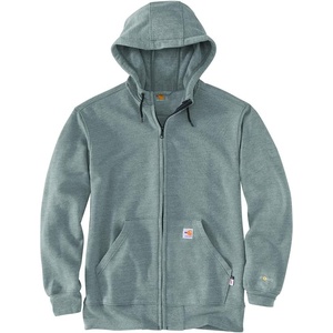 image:imageCarhartt Mens FR Force Marquette Full Zip SweatshirtGranite Heather