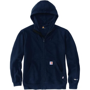 image:imageCarhartt Mens FR Force Marquette Full Zip SweatshirtNavy