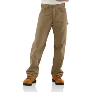 image:imageCarhartt Mens FR Loose Straight Canvas PantKhaki