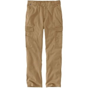 image:imageCarhartt Mens FR Relaxed Straight Rigby Cargo PantDark Khaki