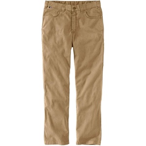 image:imageCarhartt Mens FR Relaxed Straight Rigby PantDark Khaki