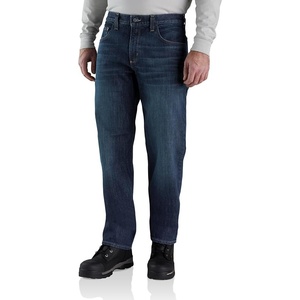 image:imageCarhartt Mens FR Relaxed Straight Rugged Flex JeanMidnight Indigo