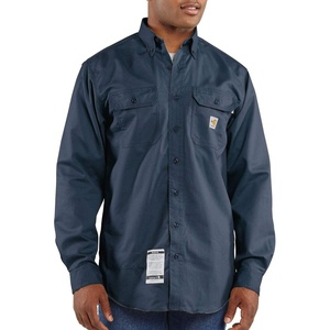 image:imageCarhartt Mens FR Twill LS ShirtDark Navy