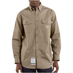 image:imageCarhartt Mens FR Twill LS ShirtKhaki