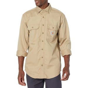 image:imageCarhartt Mens FR Twill LS ShirtKhaki Closeout