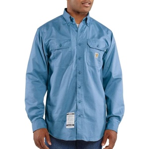 image:imageCarhartt Mens FR Twill LS ShirtLight Blue