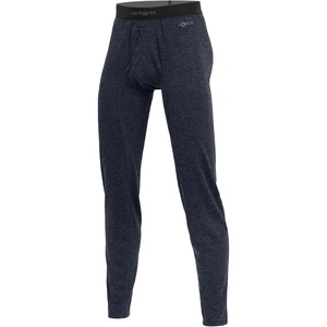 image:imageCarhartt Mens Force Midweight SyntheticMerino Wool Blend Base Layer PantNavy Heather