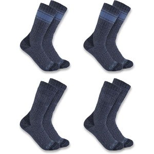 image:imageCarhartt Mens Heavyweight Crew Sock 4 PackAssorted 03