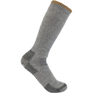 image:imageCarhartt Mens Heavyweight Wool Blend Boot SockHeather Grey