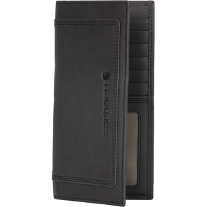 image:imageCarhartt Mens Leather Triple Stitch Wallet Durable FullGrain Leather Bifold Trifold amp Rodeo Styles Gifts for MenBrown Rodeo