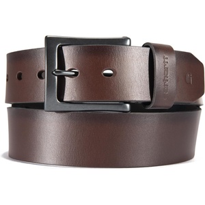 image:imageCarhartt Mens Rugged Burnished Leather Box BeltsBrown