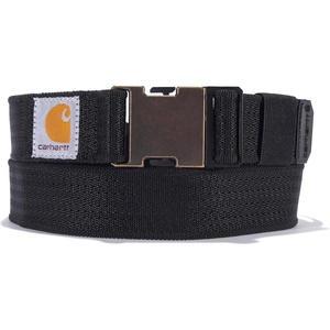 image:imageCarhartt Mens Rugged Flex Nylon Webbing BeltRugged Flex Nylon Webbing Black