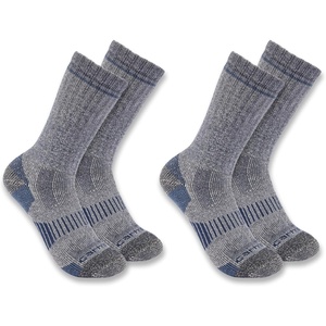 image:imageCarhartt Mens SB2072M Midweight SyntheticWool Blend Boot Sock 2PackNavy