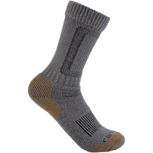 image:imageCarhartt Mens SB5780M Heavyweight Wool Blend Steel Toe Boot SockHeather Gray