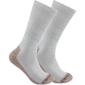 image:imageCarhartt Mens SB7672M Midweight Steel Toe Boot Sock 2PackGray