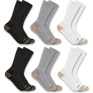 image:imageCarhartt Mens SC1156M Midweight Crew Sock 6PackAssorted 1