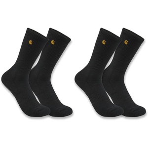 image:imageCarhartt Mens SC2252M Force Midweight Crew Sock 2PackBlack