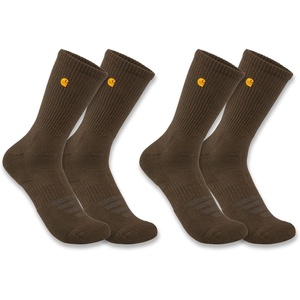 image:imageCarhartt Mens SC2252M Force Midweight Crew Sock 2PackTarmac