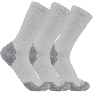 image:imageCarhartt Mens SC6203M Midweight Cotton Blend Crew Sock 3PackGrey