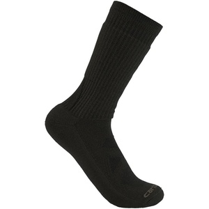 image:imageCarhartt Mens SC9700M Midweight Merino Wool Blend Uniform Crew SockBlack