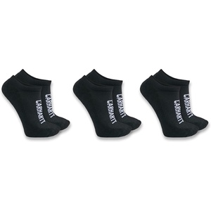 image:imageCarhartt Mens SL9953M Force Midweight Logo LowCut Sock 3PackBlack