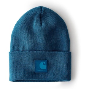 image:imageCarhartt Mens Tonal Patch BeanieDark Tranquil Blue