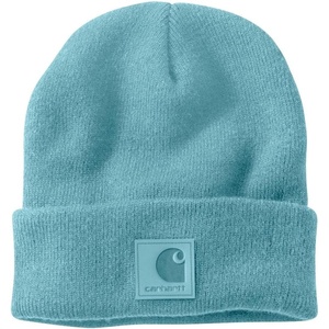 image:imageCarhartt Mens Tonal Patch BeanieDusted Aqua