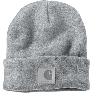 image:imageCarhartt Mens Tonal Patch BeanieHeather GrayGray