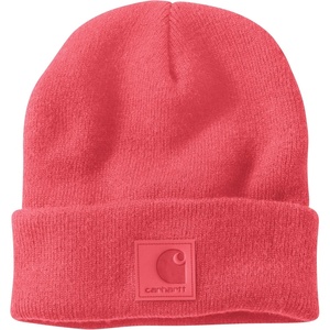 image:imageCarhartt Mens Tonal Patch BeaniePink Salmon