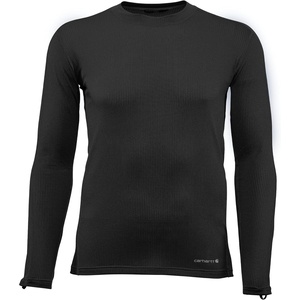 image:imageCarhartt Mens UL0171M Force Lightweight Stretch Grid Base Layer CrewnBlack