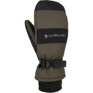 image:imageCarhartt Mens Waterproof Insulated Knit Cuff MittenTarmac Black