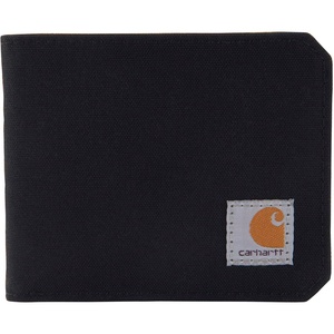 image:imageCarhartt Nylon Duck Bifold Wallet Carhartt Brown  Mens 700D Wallets RFIDBlocking with Trifold and Front Pocket OptionsBlack Bifold