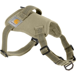 image:imageCarhartt Nylon Duck No Pull Dog Harness Carhartt Brown L  Fully Adjustable Dog Harness with Quick Control Handle and Reflective AccentsFaded Fatigue
