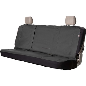image:imageCarhartt Nylon Duck Universal Rear Bench Seat Cover Carhartt Brown  700D Canvas Automotive Covers Durable Fitted FullSize Bench Seat Protection with Rain DefenderGravel
