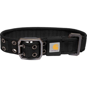 image:imageCarhartt Pet Fully Adjustable Wide Webbing Collar for Dogs Heavy Duty Nylon for Walking amp Training Black MediumBlack