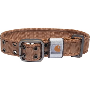 image:imageCarhartt Pet Fully Adjustable Wide Webbing Collar for Dogs Heavy Duty Nylon for Walking amp Training Black MediumCarhartt Brown