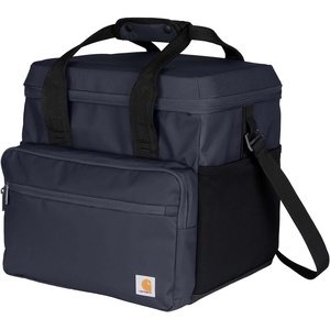image:imageCarhartt Thick Foam Fully Insulated Cold Front Coolers Premium Ice Retention Durable Water Resistant Material WFront Zippered PocketBluestone