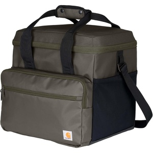 image:imageCarhartt Thick Foam Fully Insulated Cold Front Coolers Premium Ice Retention Durable Water Resistant Material WFront Zippered PocketTarmac