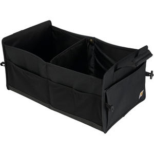 image:imageCarhartt Universal Collapsible Cargo Organizer Black  Trunk Portable Accessory Storage Organizer for Automotive SUV Trucks amp CarsBlack