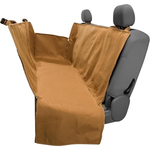 image:imageCarhartt Universal Fitted Nylon Duck Pet Hammock Black  Dog Back Seat CoverCarhartt Brown