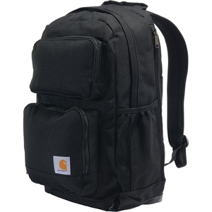 image:imageCarhartt Utility 28L DualCompartment Backpack Black  Durable Pack with 16 Laptop Sleeve and Duravax Abrasion Resistant BaseBlack