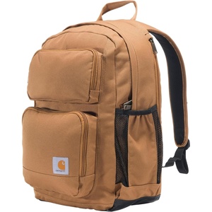 image:imageCarhartt Utility 28L DualCompartment Backpack Black  Durable Pack with 16 Laptop Sleeve and Duravax Abrasion Resistant BaseCarhartt Brown